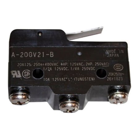 Allpoints Allpoints 8013890 Microswitch, Short-Lever For Merry Chef 8013890